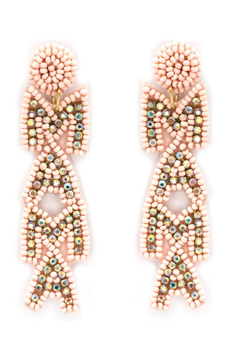 Luxury Beaded Earrings - Green Jacket/Golf/Masters/Augusta – Pink Magnolia  Boutique LLC