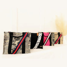 Load image into Gallery viewer, Canvas Tote Bag -Camo/Pink