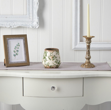 Load image into Gallery viewer, 5.5” Tuscan Ceramic Green Scroll Planter