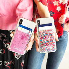 Load image into Gallery viewer, Multi Confetti Phone Card Holder
