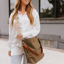 Load image into Gallery viewer, Hobo Crossbody Bag - Olive