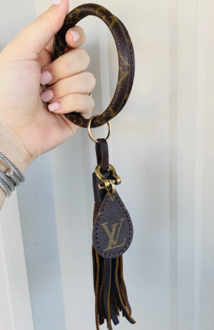 LV Wristlet Keychain