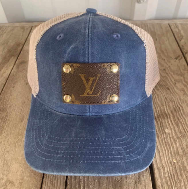 LV Ponytail Cap - Blue