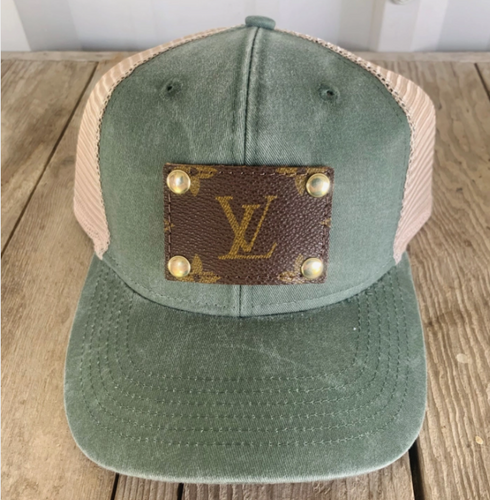 LV Blue Hat Band – Wild At Heart Boutique