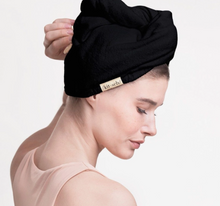 Load image into Gallery viewer, Eco-Friendly Hair Towel - Black
