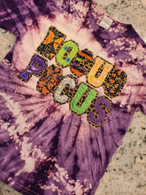 Load image into Gallery viewer, Purple Tie Dye HOCUS POCUS Shirt

