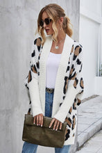 Load image into Gallery viewer, Leopard Printing Sweater Cardigan
