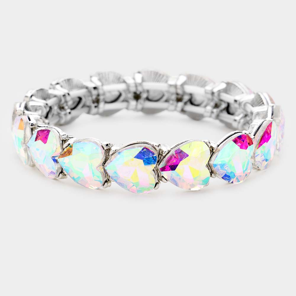 Heart Crystal Bracelet
