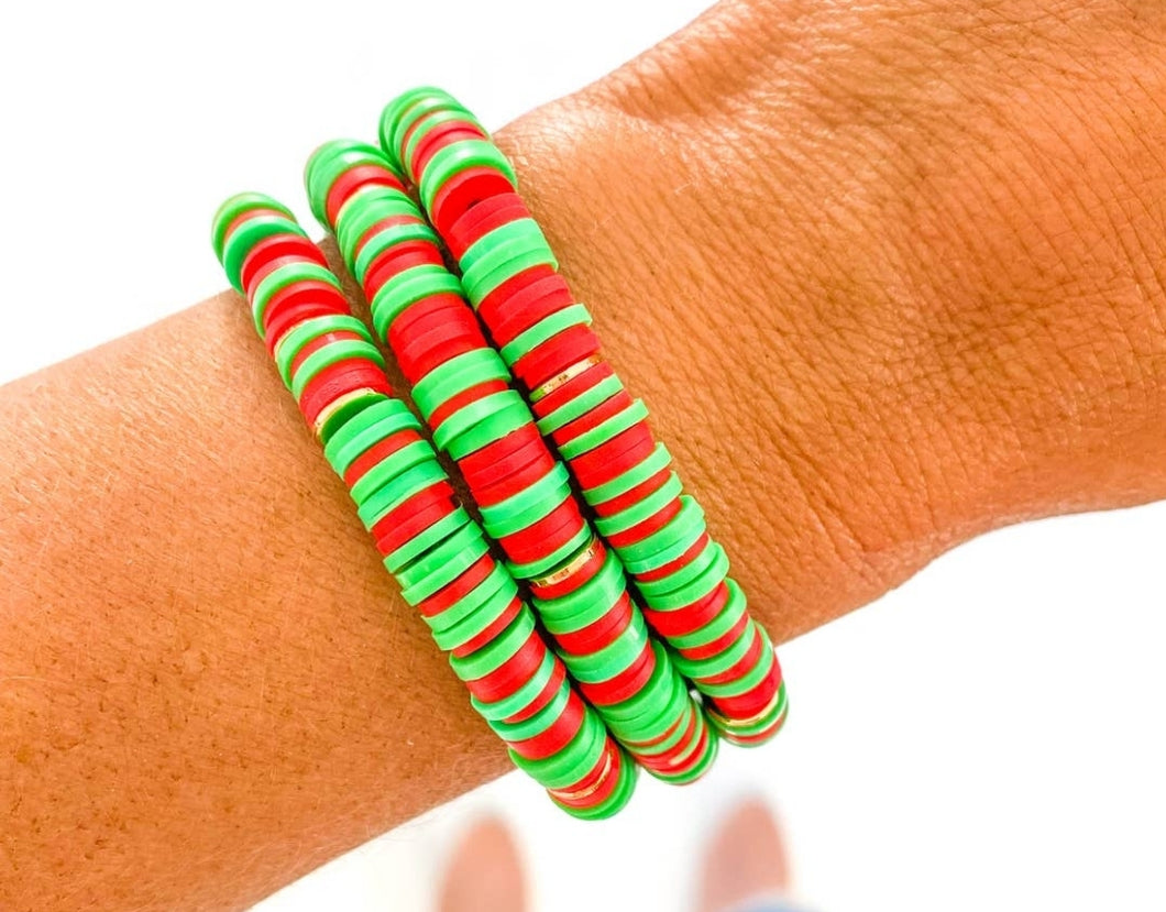 Red and Green Hishemi Bracelet