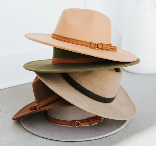 Anagails Upcycled Louis Vuitton Patch Tan Tulum Straw Hat
