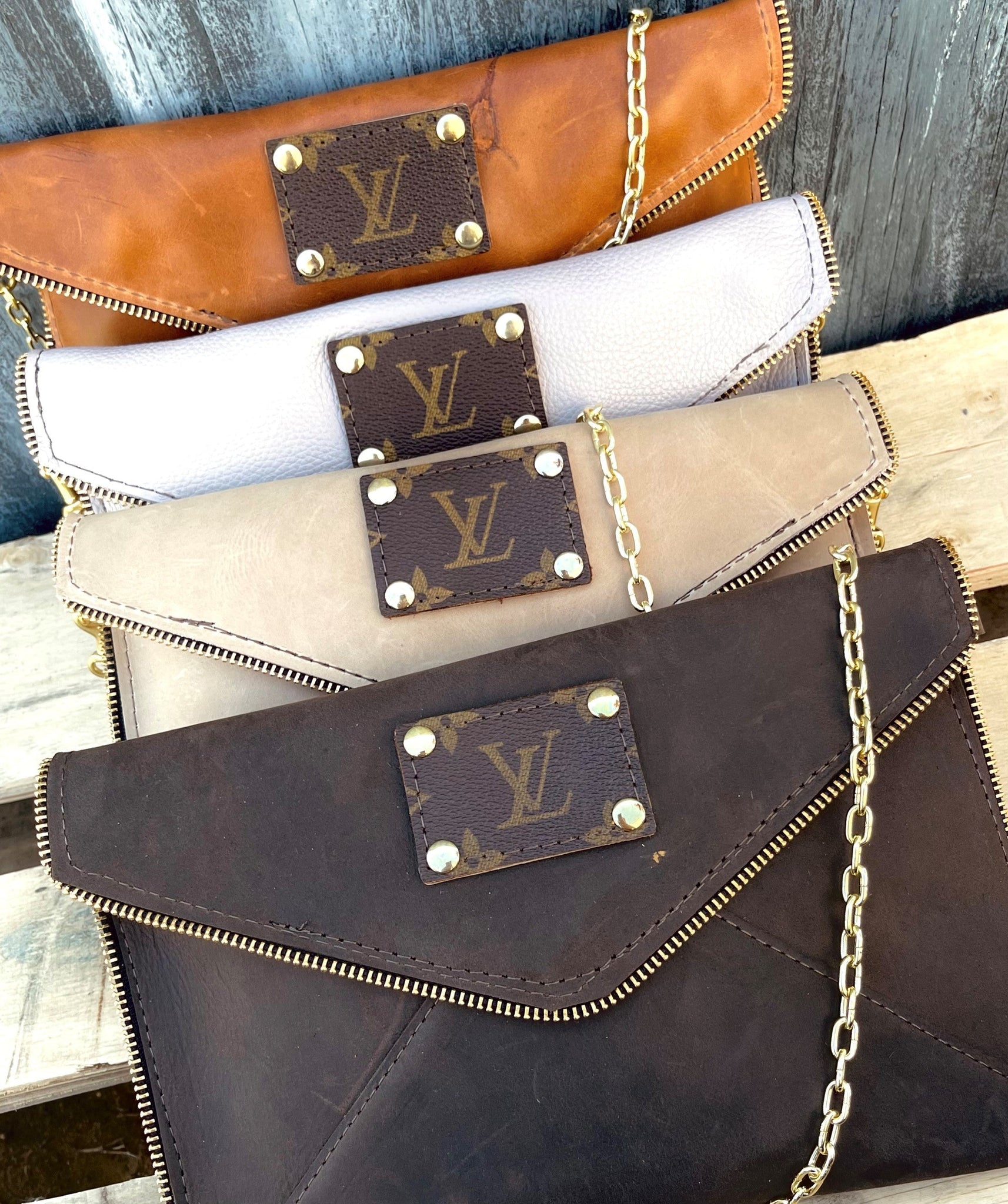 LV Genuine Leather Cross Body CLASSIC METALLICS MADE TO ORDER