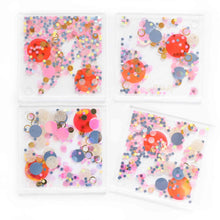 Load image into Gallery viewer, Just Coastin&#39; Confetti Coasters
